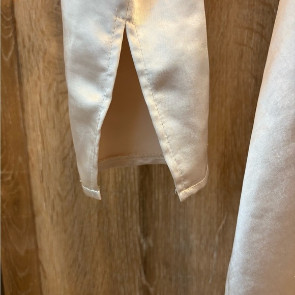 Princess Polly Cream Satin Dress - Picture 3 of 3